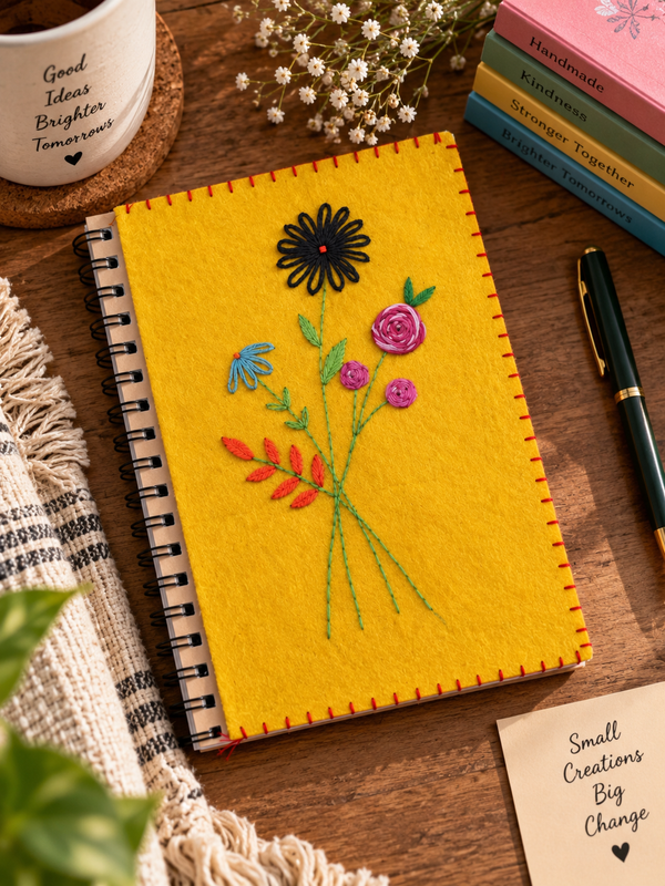 Handcrafted Notes Cover