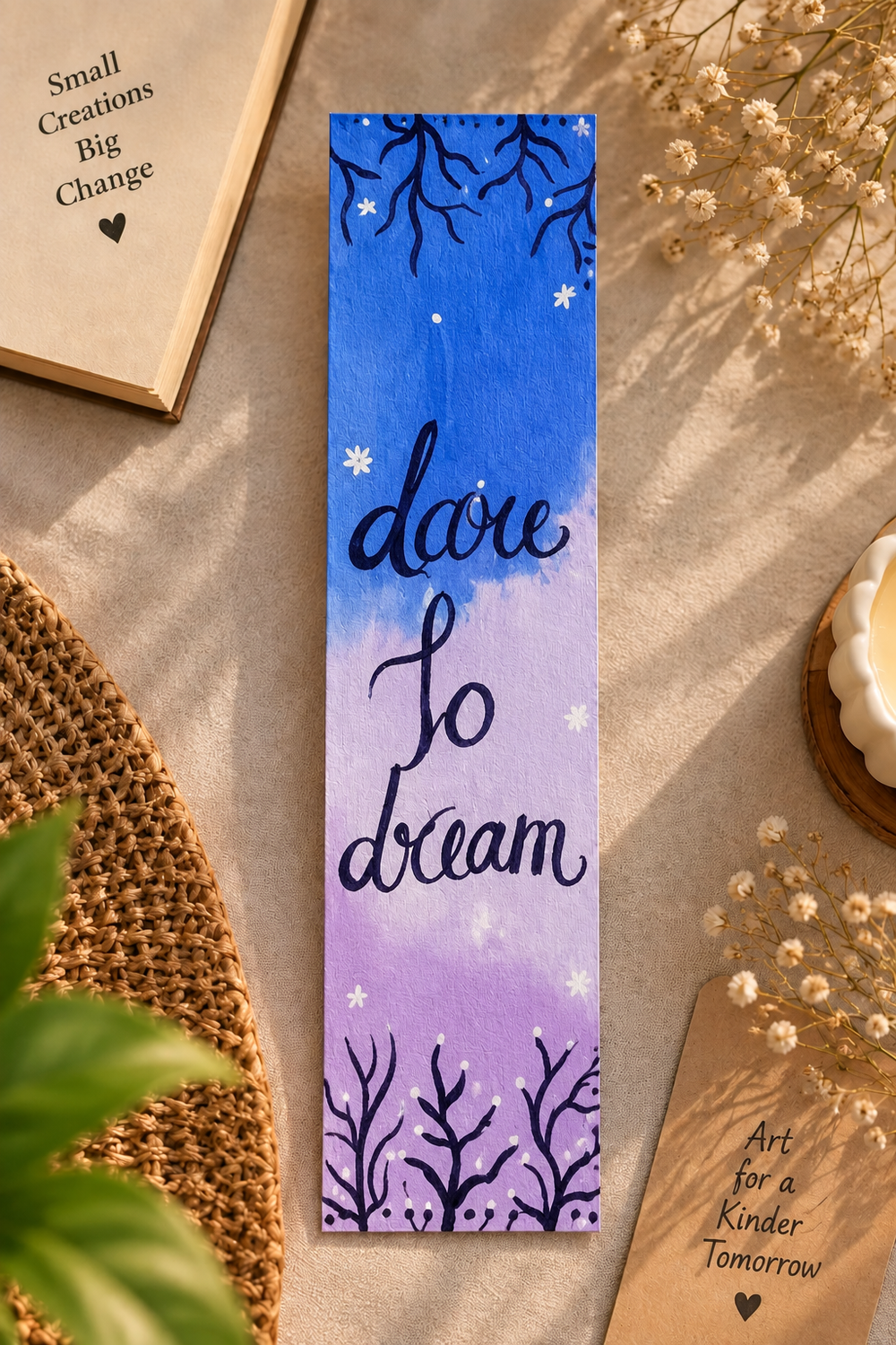 Dare to dream bookmark