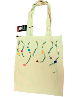 Festive Lights Canvas Tote Bag